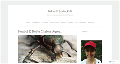 Desktop Screenshot of bekkabrodie.com